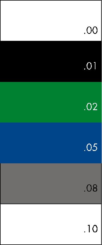 CORES DISPONVEIS EM PP 0,8 (S 374C)